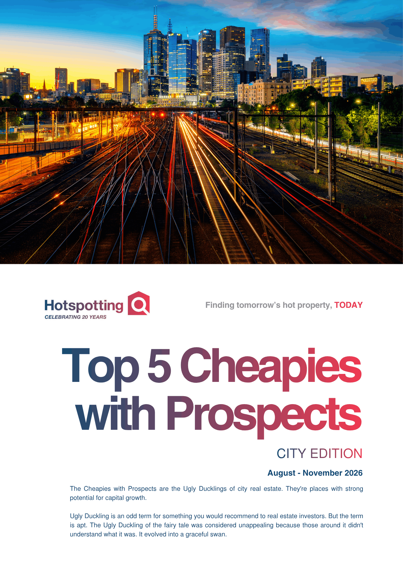 Top 5 Cheapies with Prospects - City Edition