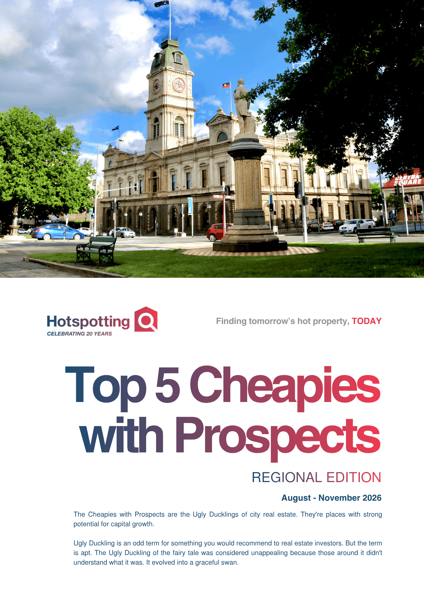 Top 5 Cheapies with Prospects - Regional Edition
